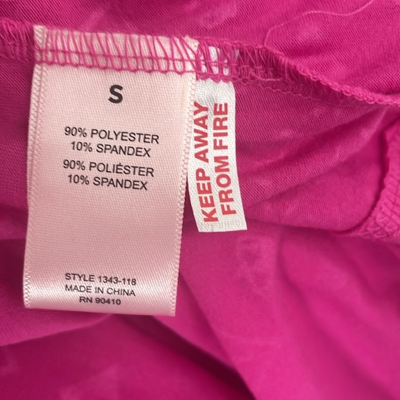 Juicy Couture Pink Robe Blinged Out Back Size Small - Picture 15 of 16